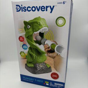 Discovery Kids Hungry T-Rex Dinosaur Carnival Style Shooting Feeding Game NEW